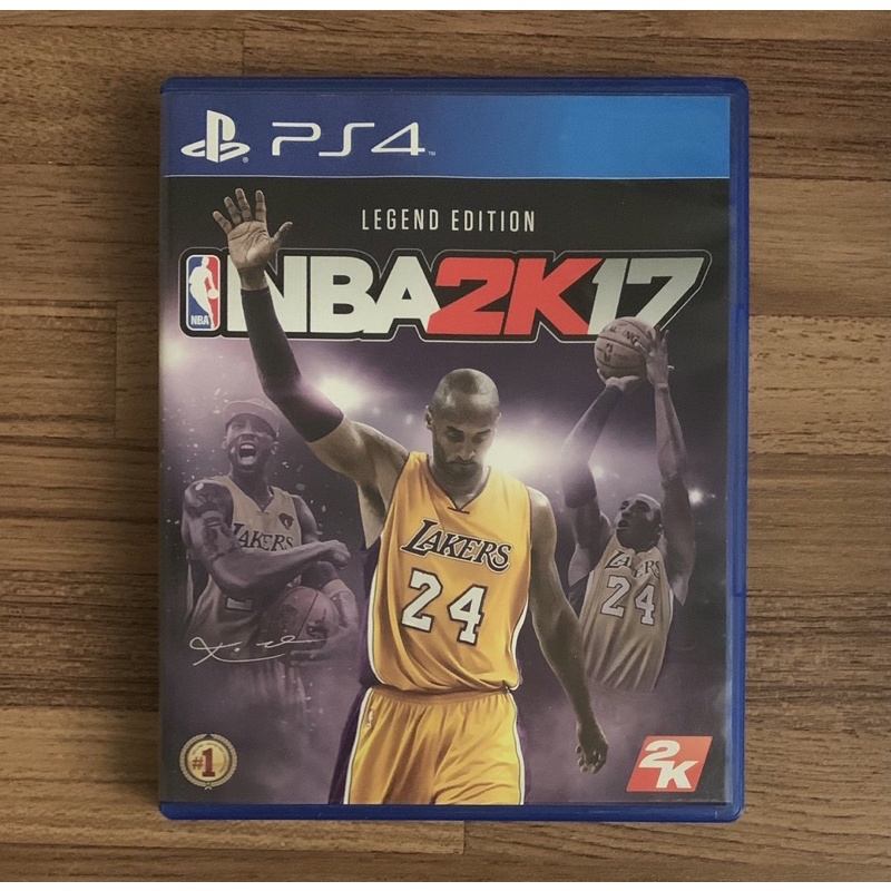 PS4 NBA 2K17 傳奇版 亞版 繁體中文版 Kobe 布萊恩 正版遊戲片 原版光碟 日版適用 二手片 SONY