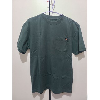 Dickies 工裝口袋短T 森林綠