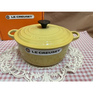 Le creuset溫勃黃20cm