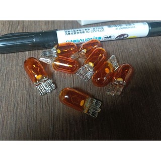 OSRAM#T10#5W#桔黃色#歐司朗#12v5w#t10#OSRAM#全新品#進口貨