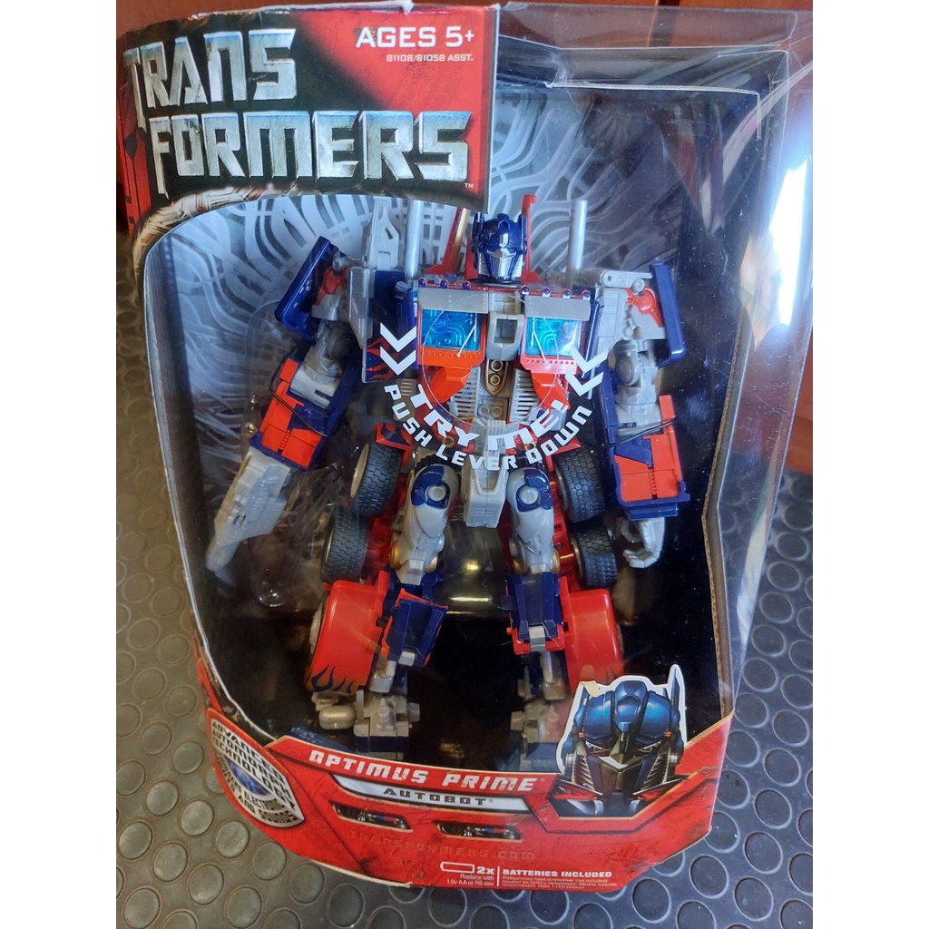 C-21櫃 ：美版 TRANSFORMERS 變形金剛 電影1 L級 手砲 柯博文