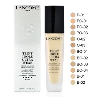 LANCOME 蘭蔻 零粉感超持久/零粉感光澤持妝粉底 SPF38/PA+++ 30ml tester 2026/06