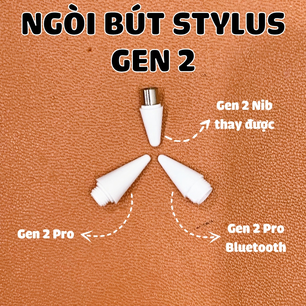 Stylus Gen 2 Pro 替換筆尖,高品質合成塑料