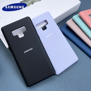 SAMSUNG 原裝三星 Galaxy Note 9 手機殼 SM-N9600 矽膠手機殼軟背保護套抗磨液態矽膠手機殼