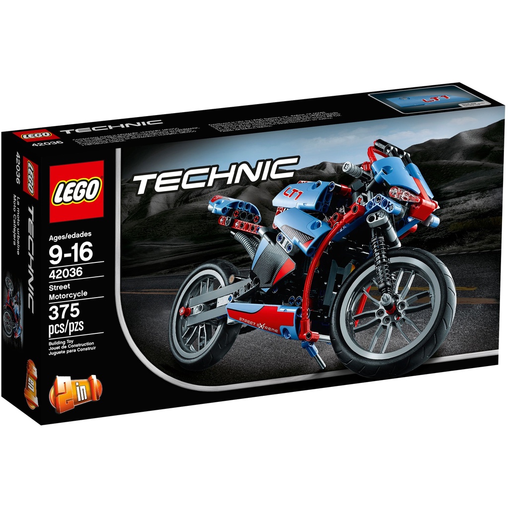 [大王機器人] 樂高 LEGO 42036 TECHNIC 街道摩托車 Street Motorcycle