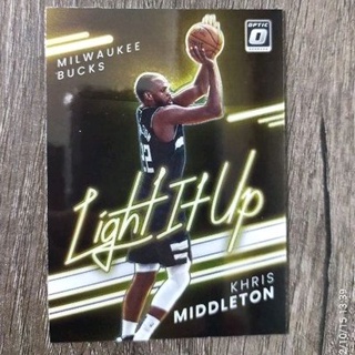 2021-22 Donruss Optic Light It Up 密爾瓦基公鹿隊 Khris Middleton 特卡