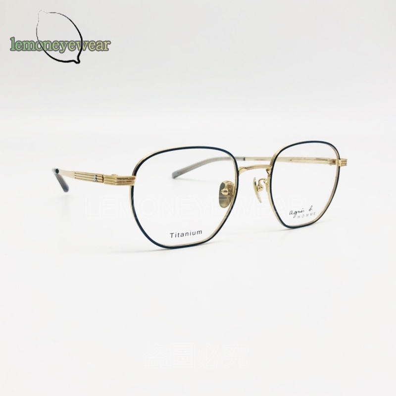 ✅💕 小b現貨 💕[檸檬眼鏡]agnes b. ABH75035Z C03 光學眼鏡 法國經典品牌 絕對正品