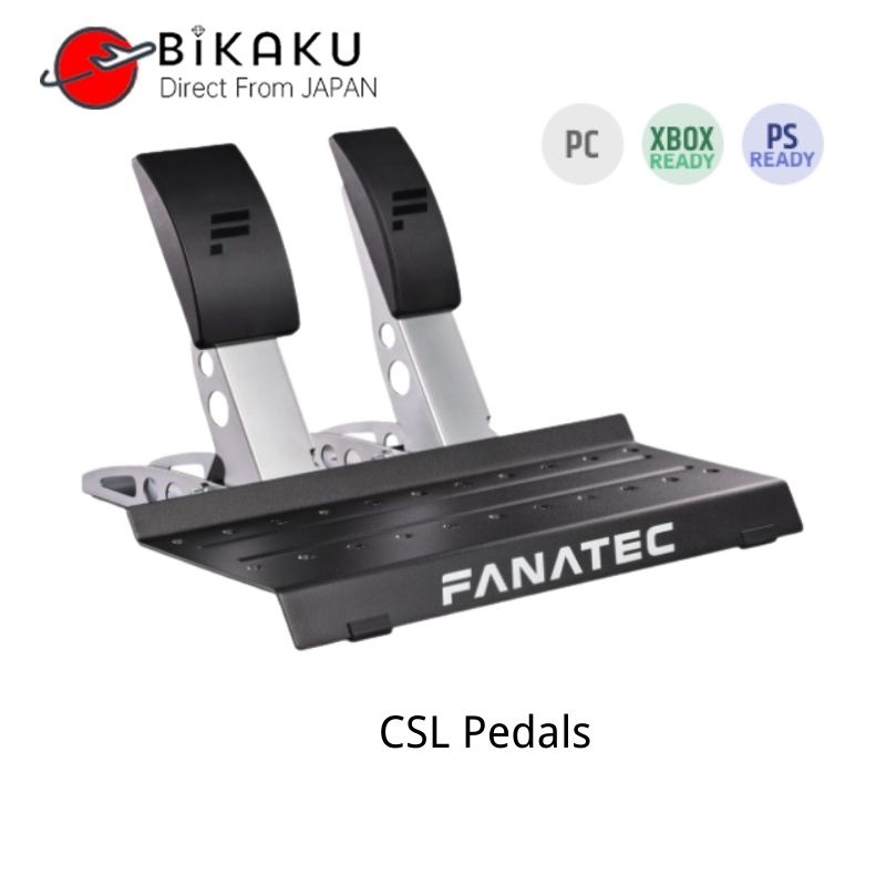 🇯🇵 原裝FANATEC CSL Pedals 金屬踏板 模擬賽車遊戲 配件油門 剎車踏板 BIKAKU日本免運直郵