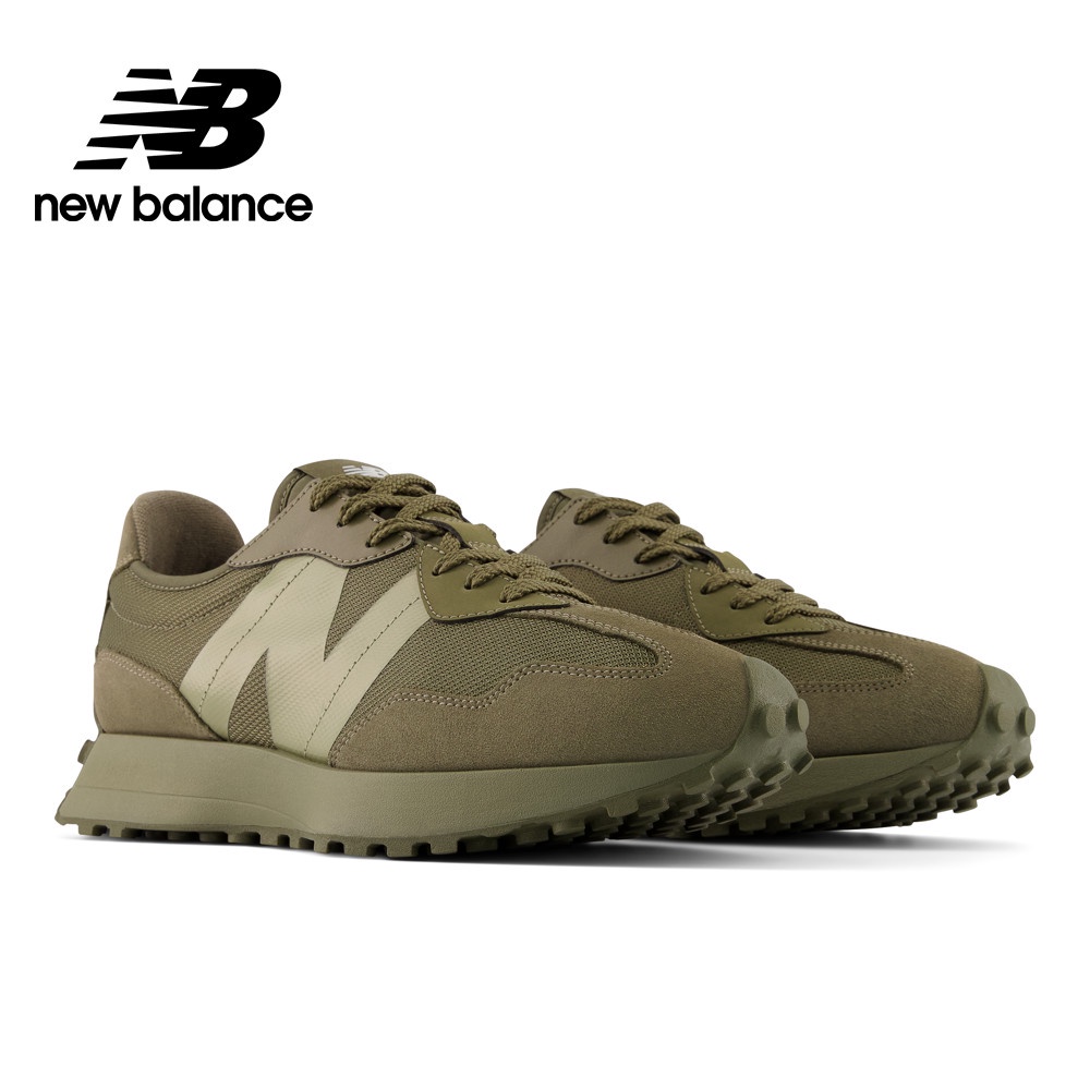【New Balance】 NB 復古運動鞋_中性_橄欖綠_MS327SG-D楦 327