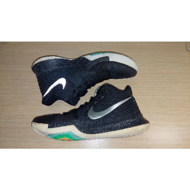 二手【Kyrios999】Nike Kyrie 3 'Black Ice' 黑冰配色 US7.5 cm25.5 男鞋