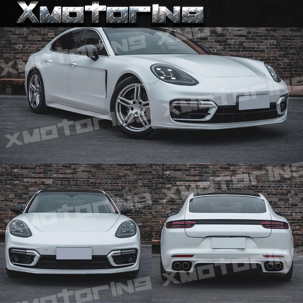 XM碳纖維 前保桿 17+ Porsche Panamera 971 改GTS SD樣式 全車大包 實體店面專業安裝
