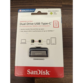 SanDisk Ultr USB Type-C 雙用隨身碟 32GB (公司貨)