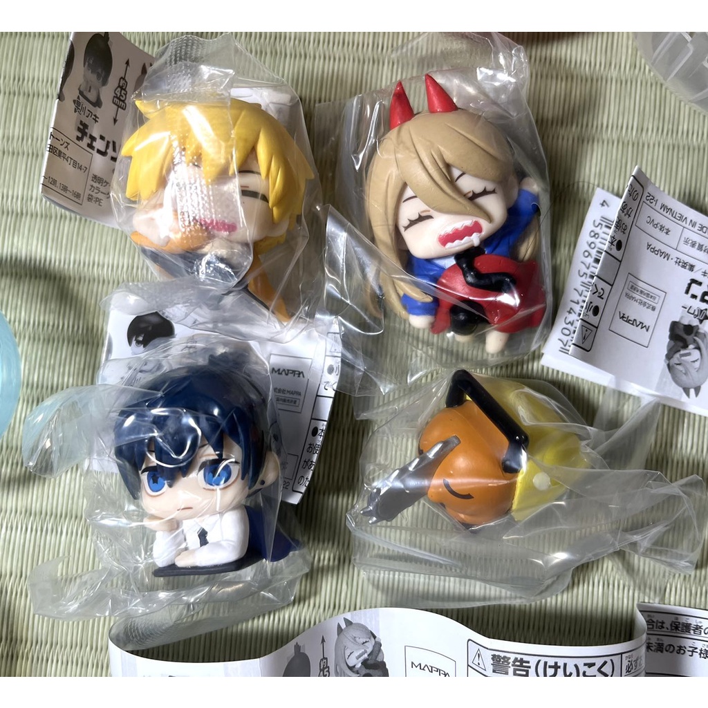 鏈鋸人 電鋸人 日本正品 扭蛋 公仔 睡覺覺 波奇塔 淀治 真紀真 帕瓦 早川秋