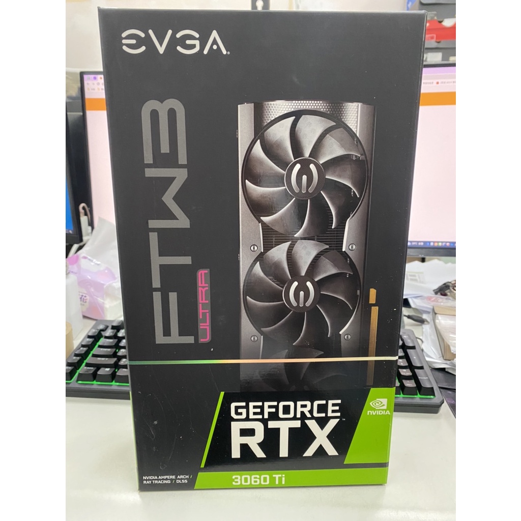 EVGA RTX3060Ti FTW3 ULTRA GAMING顯示卡 未註冊4月購入 蘆洲可自取📌自取價9700