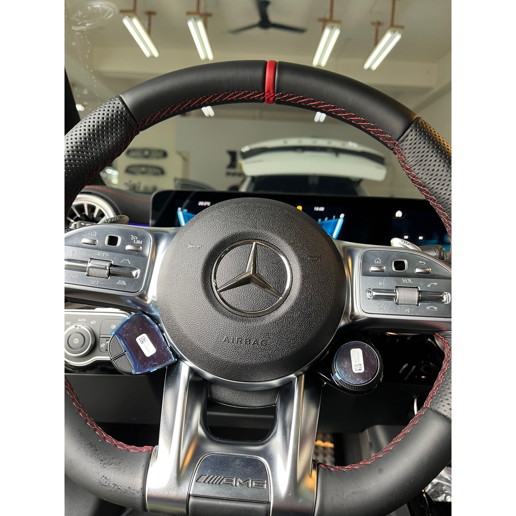 【宗蒼歐系改裝】Mercedes Benz 賓士 原廠 AMG U88 方向盤 蛋蛋 旋鈕  CLA C118 X118