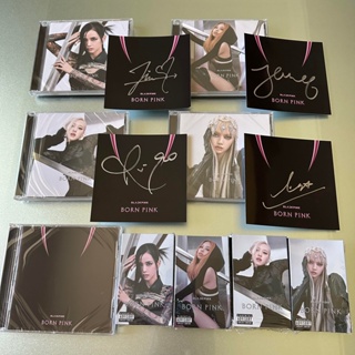 BLACKPINK - Born Pink 限定封面CD+卡帶親筆簽名組合 Jisoo Jennie Rose Lisa