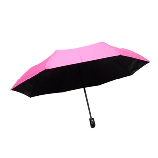 【出清下殺】8骨 素色桃花紅 自動開收 晴雨傘 遮陽 雨傘 陽傘 自動傘 摺疊傘 黑膠傘 晴雨兩用