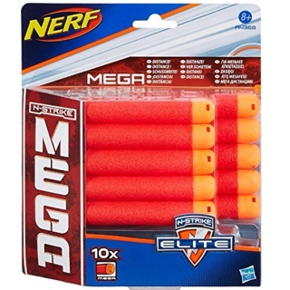 全新現貨 玩具反斗城 NERF 巨彈系列 原廠 巨彈狙擊 子彈補充包 紅狙子彈 10入 MEGA子彈