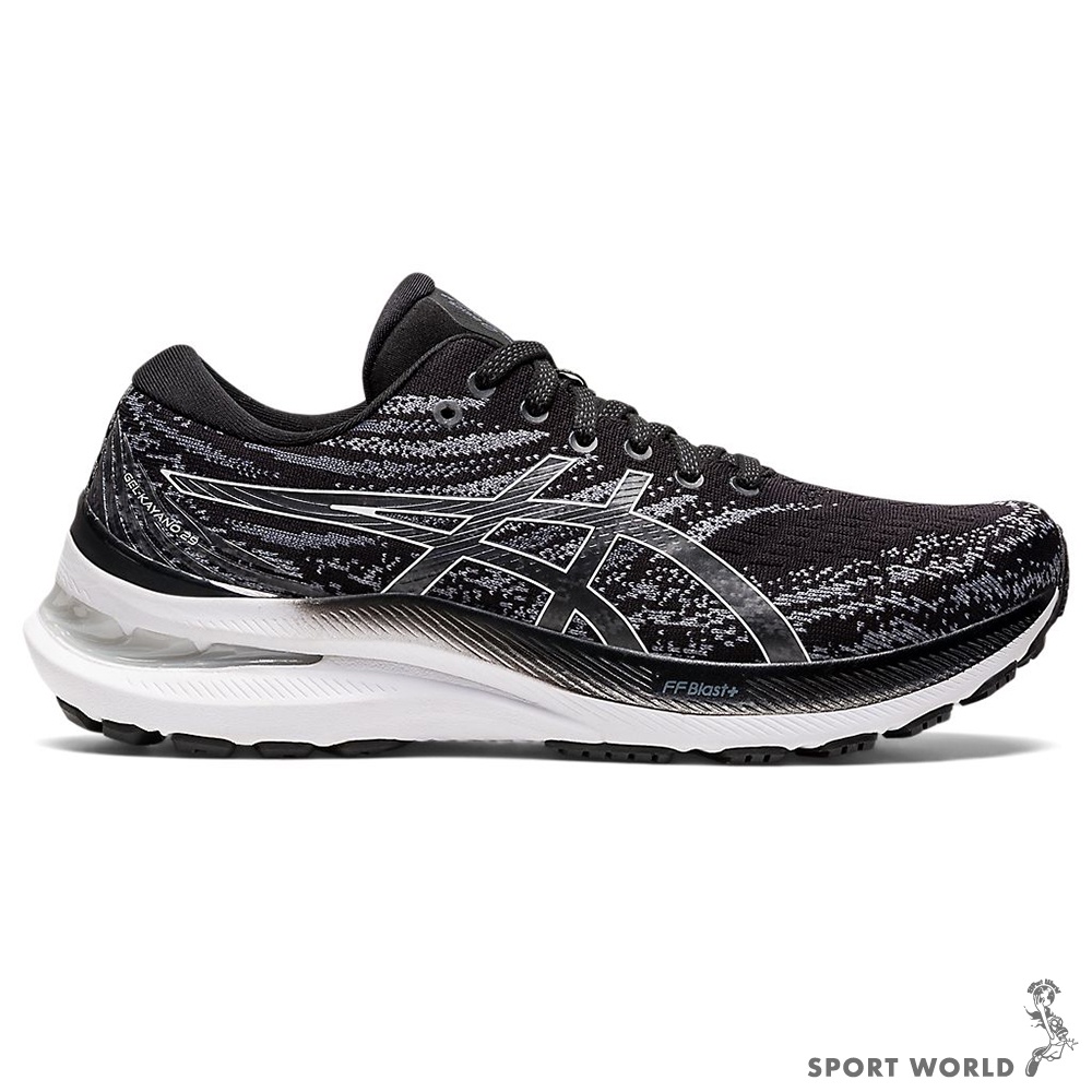 ASICS GEL-KAYANO 29(D) 女鞋 慢跑 寬楦 支撐 穩定 透氣 黑白 1012B297-002