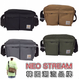 POKER📣(免運-韓國品牌) NEO STREAM 潮流休閒 側背包 防潑水材質 側背小包 斜背包 男生包包 男生斜背