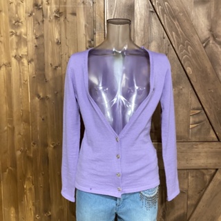 CLATHAS 紫色毛衣/外套