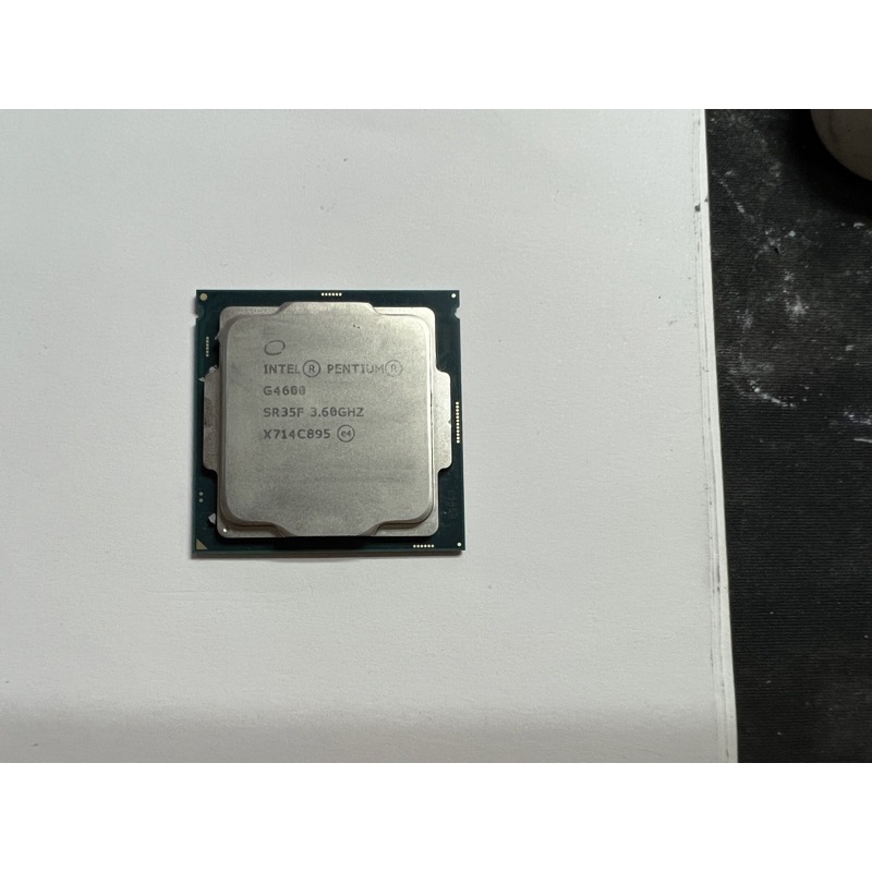 電腦雜貨店～intel Pentium G4600(雙核心)1151腳位 二手良品 $750