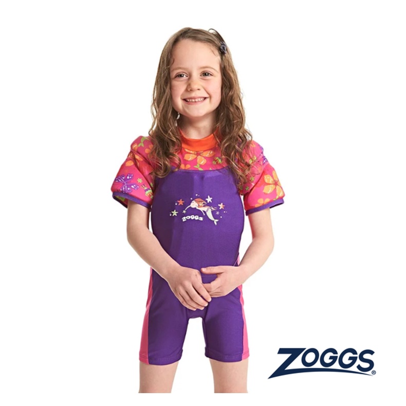 ZOGGS 嬰幼兒《小人魚》水翼防曬浮力連身泳衣
