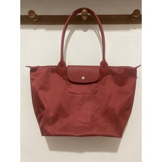 真品保證 ❤️ LONGCHAMP LE PLIAGE NÉO 新款厚尼龍長把肩背水餃包 L