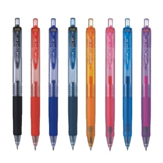 uni》日本三菱自動中性筆0.38mm(UMN-138超細鋼珠筆有8色可選專用UMR-83替換筆芯uni三菱