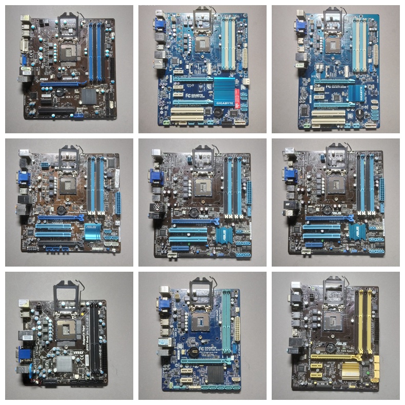 Intel 1366、1156腳位主機板(X58、H55、H57、P55)