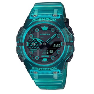 【天龜】CASIO G-SHOCK 智慧藍芽潮流時尚計時錶 半透明漸變色彩 GA-B001G-2A