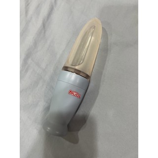 【Nuby】直立式矽膠餵食器(藍/粉) 副食品餵食器 寶寶餵食器-miffybaby