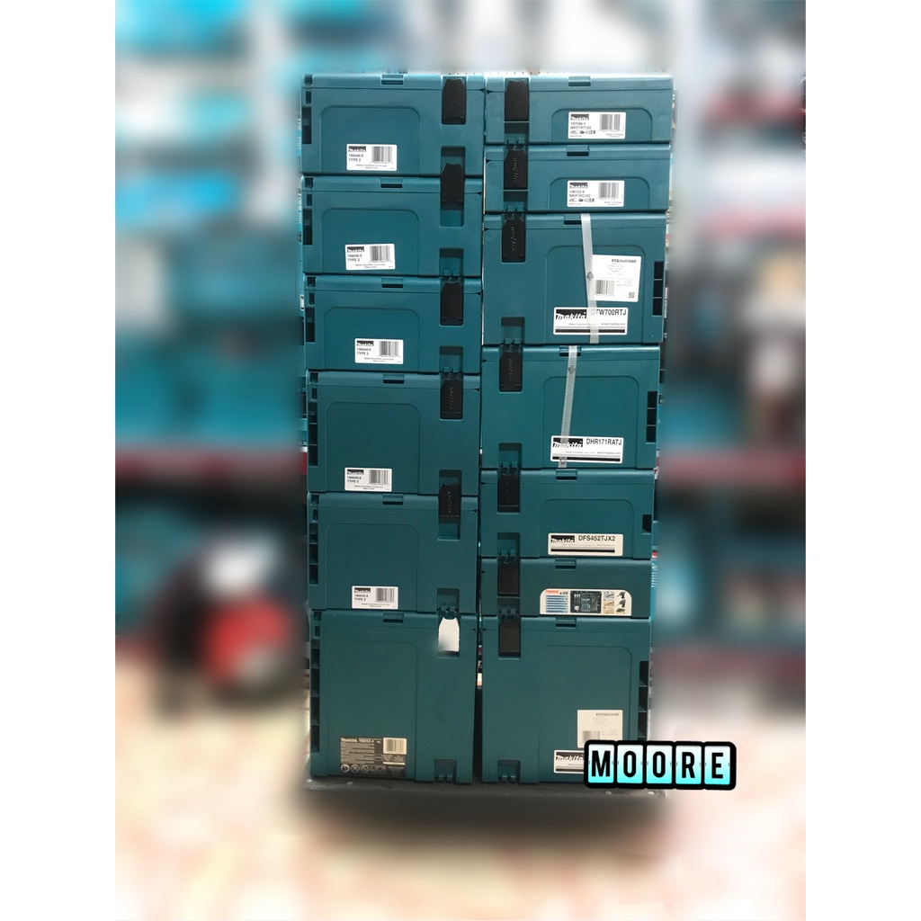 Makita 牧田 191K60-0 可堆疊系統工具箱 2號 中 工具箱 系統箱 堆疊箱