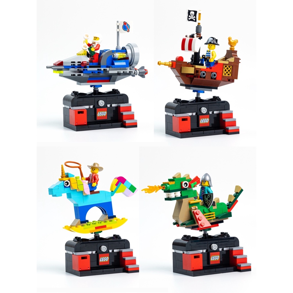 【椅比呀呀|高雄屏東】LEGO 樂高 2022 Bricktober 冒險騎士 太空/海盜/奇幻/飛龍 冒險旅程