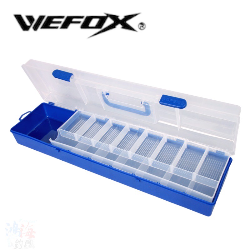 (中壢鴻海釣具) 《V-FOX》MB-9302 長型釣蝦工具箱 MB-9303 收納盒 零件盒 釣具盒 置物盒 工具盒