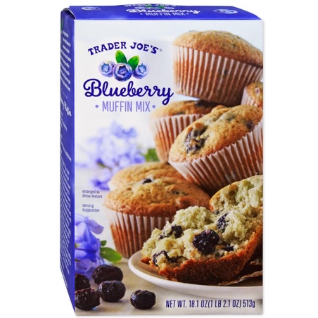 Trader Joe's Blueberry Muffin Mix 藍莓鬆餅
