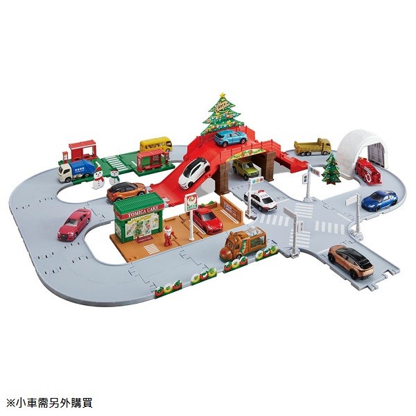 【華泰玩具】聖誕節DX組-TOMICA新城鎮 (含小汽車+人偶)/TW22878