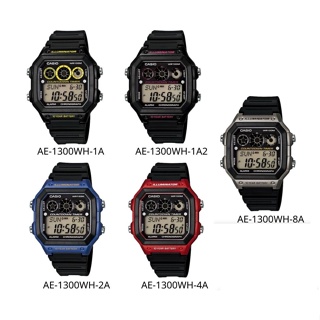 CASIO 10年電力 防水100米 數位腕錶 AE-1300WH AE-1300WH-8A