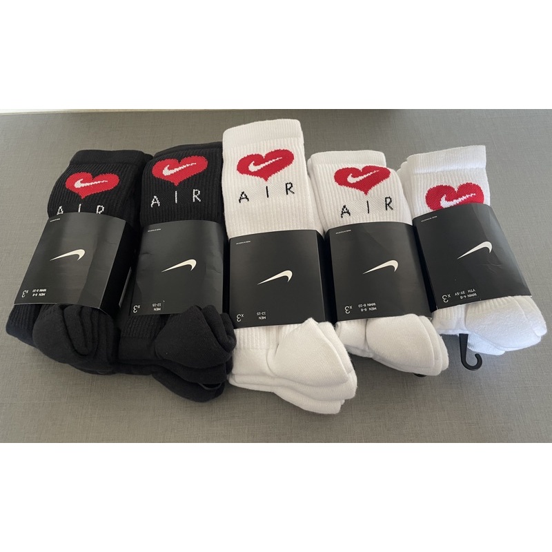 Nike x Drake Certified Lover Boy Socks 三雙一組 黑色 M L 白色M XL 襪子