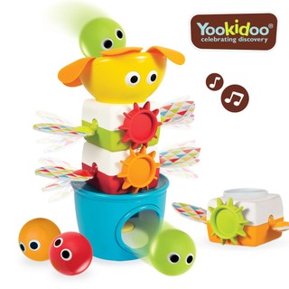Yookidoo 音樂滾球感統疊疊樂｜聖誕禮物 生日禮物 兒童 幼兒玩具 親子互動 以色列品牌｜020373401129