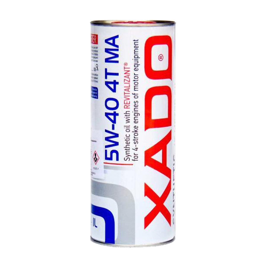 【買油網】 XADO 4t 5w40 凝膠 潤滑油 機油 原子態 5w-40 全合成 最新包裝