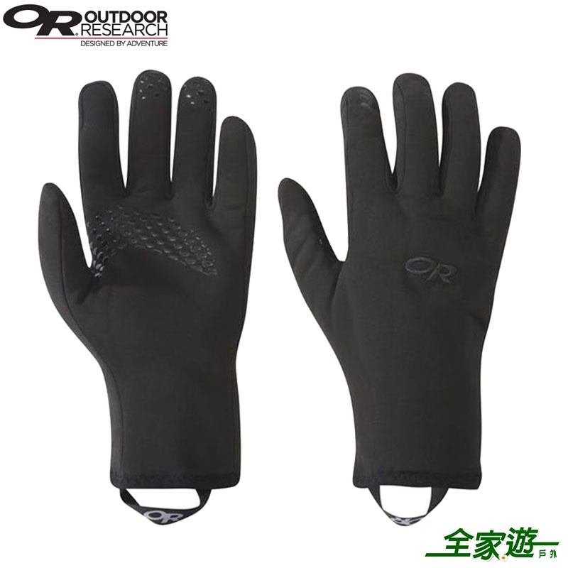 【Outdoor Research 美國】WATERPROOF LINERS 中性款防水觸控手套 黑 OR271558