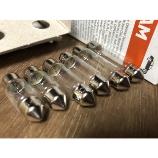 歐司朗 公司貨 OSRAM 12v雙尖燈泡 10x31 10w 10X36 5W C5W 10x41 10W 義大利製