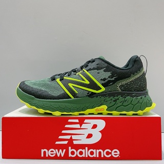 New Balance NB 男生 黑綠色 2E楦 戶外 越野 運動 慢跑鞋 MTHIERT7