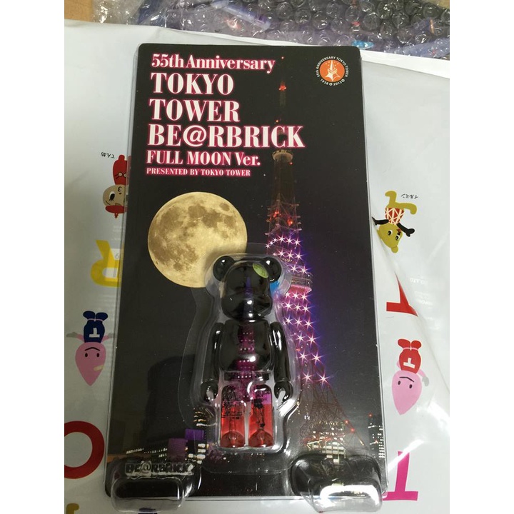 BE@RBRICK 100% 東京鐵塔55週年限定滿月 TOKYO TOWER FULL MOON