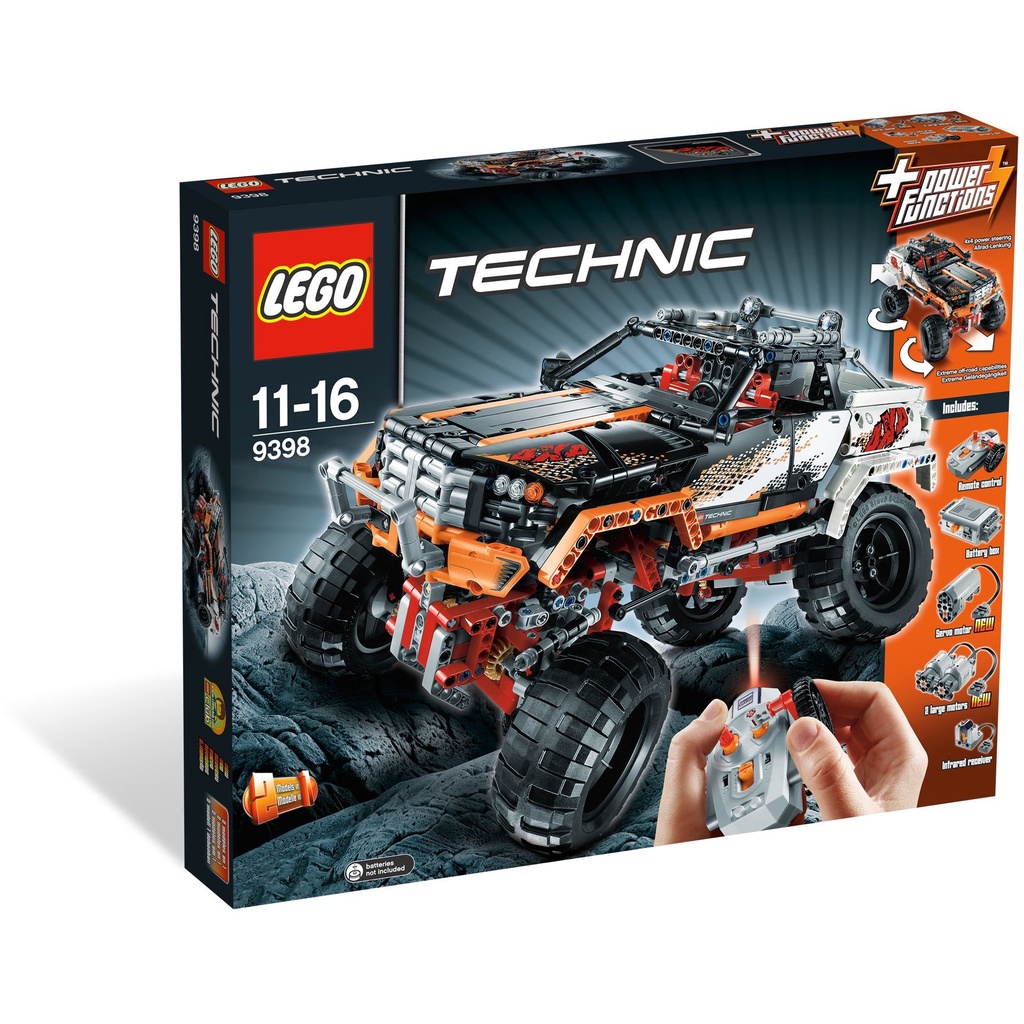 [大王機器人] LEGO 樂高 9398  科技系列 4 x 4 Crawler 4×4 遙控越野車