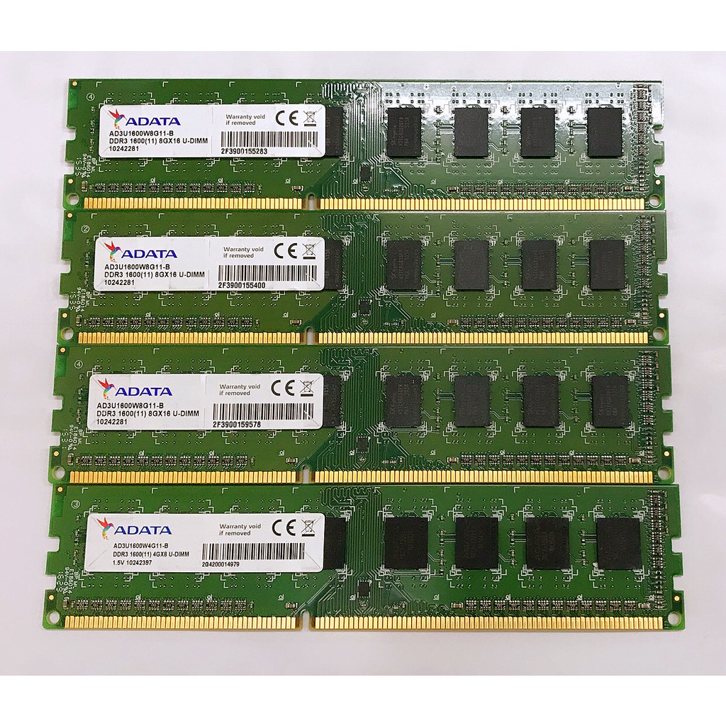 【三峽緯嘉】威剛 DDR3 1600 8GB桌機記憶體