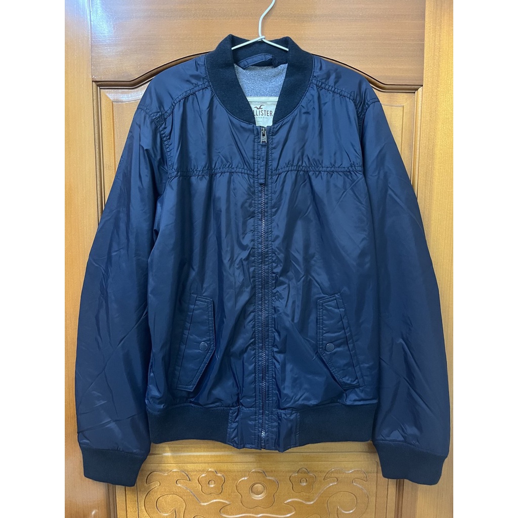 缺貨 全新 鋪棉外套 刷毛外套 Hollister Harbor Beach Jacket 黑色 XL號