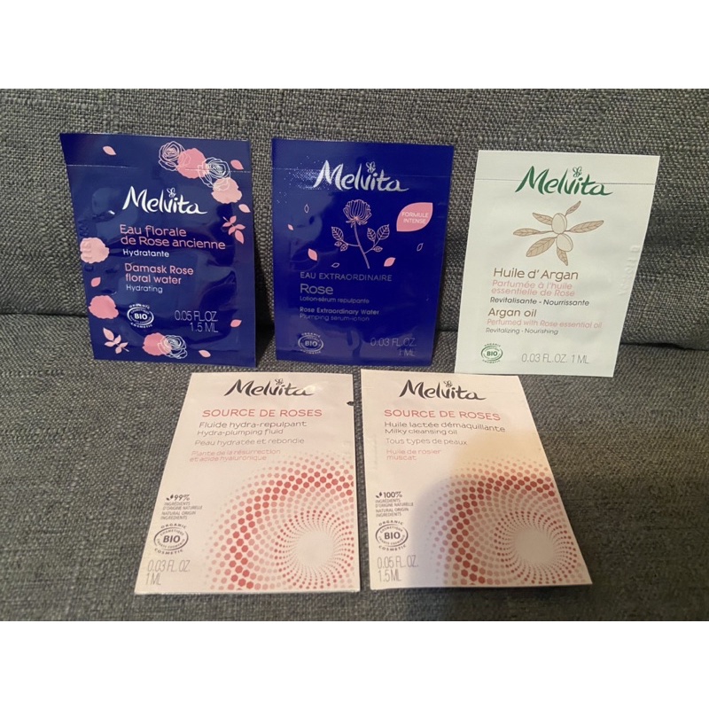 Melvita 蜜葳特 王者玫瑰凝水潔顏油/王者玫瑰彈力霜 /玫瑰潤澤美容液 /歐盟BIO玫瑰花粹 玫瑰摩洛哥堅果油