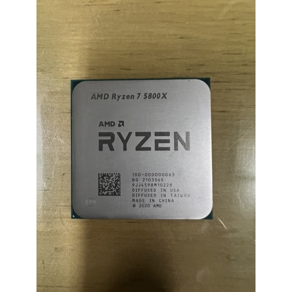 AMD 5800X CPU 公司貨